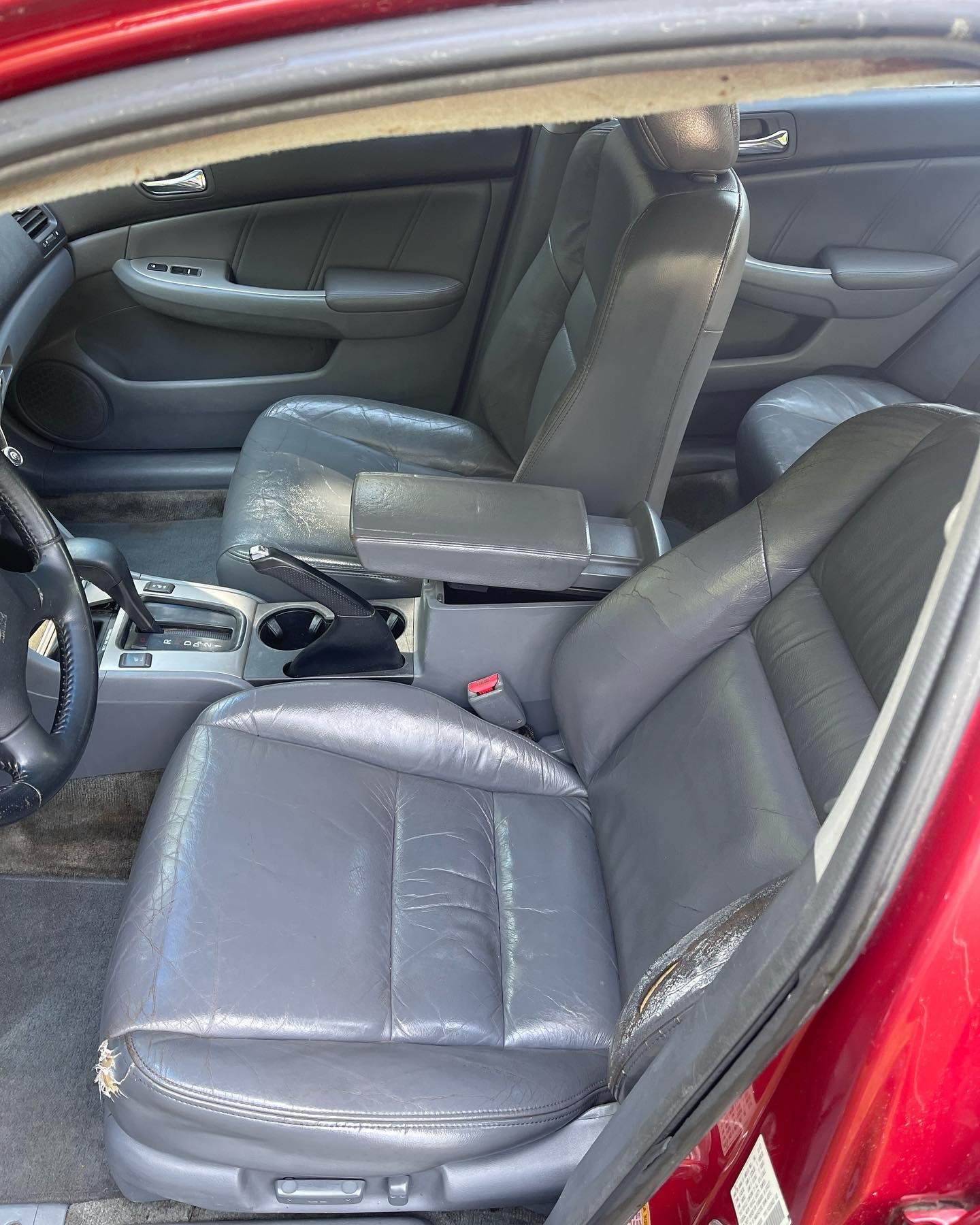 Steam Clean Seats or Clean and Condition Leather Seats