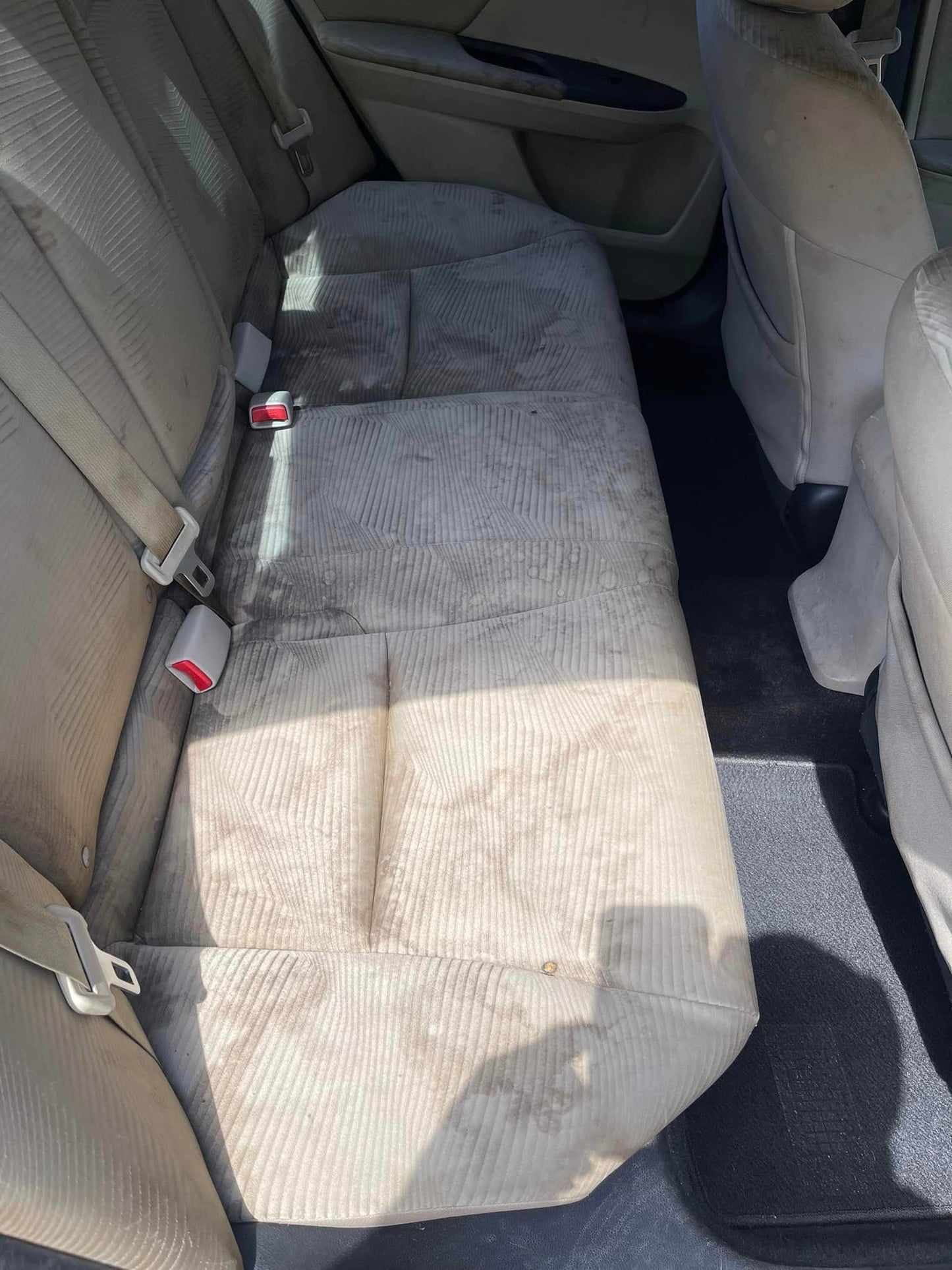 Steam Clean Seats or Clean and Condition Leather Seats